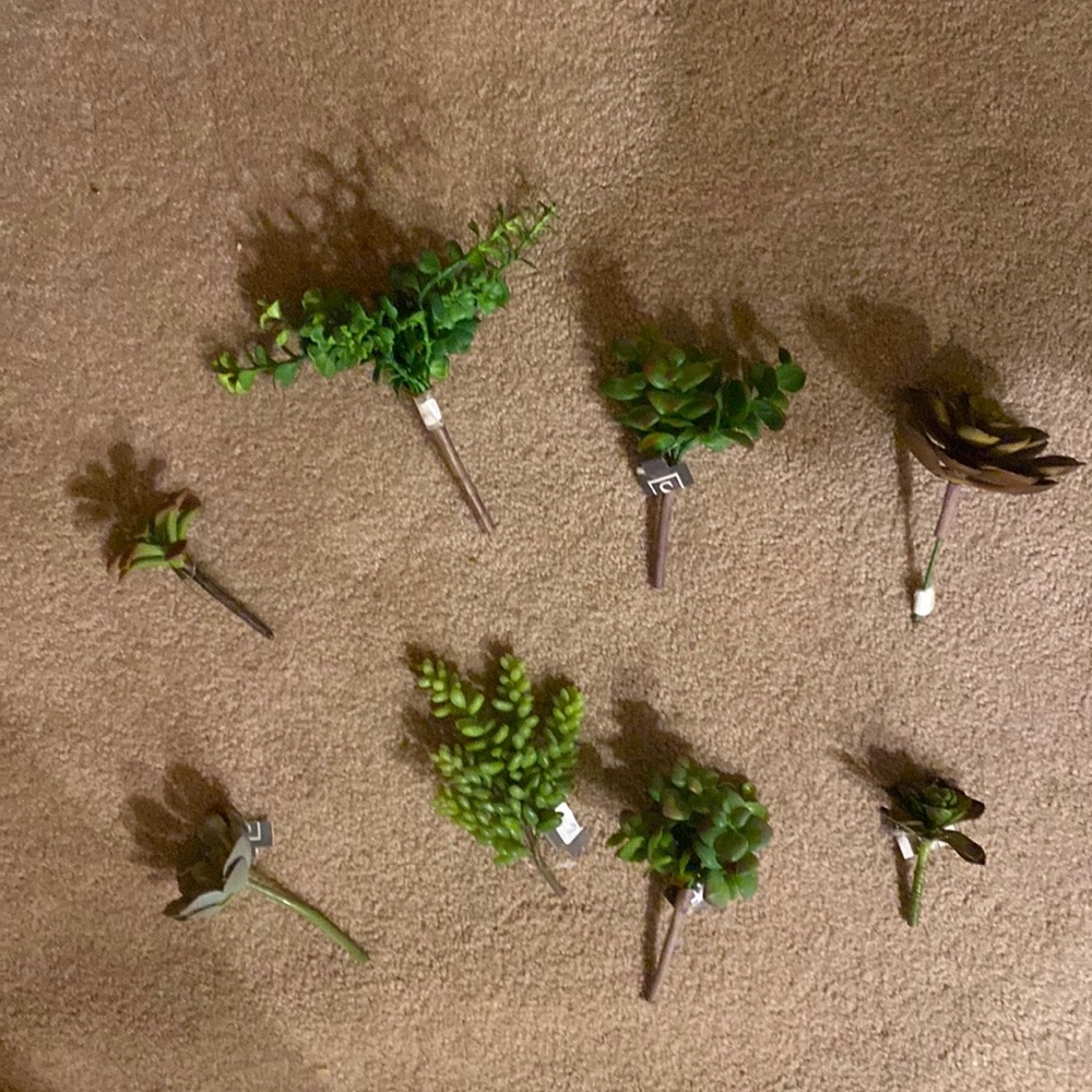 Faux Flower Succulents